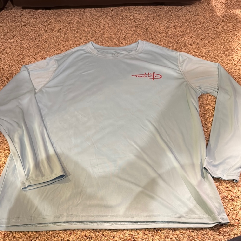 Tactical Long Sleeve Shirt - Light Blue